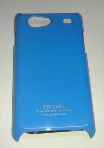 Твърд предпазен гръб SGP за Samsung Galaxy S Advance I9070 син
